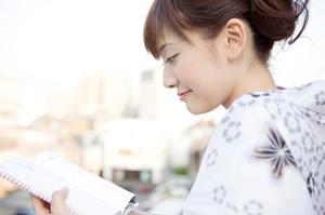 着物でいつもとは違った雰囲気を